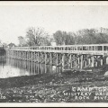 Military bridge on the Rock River 